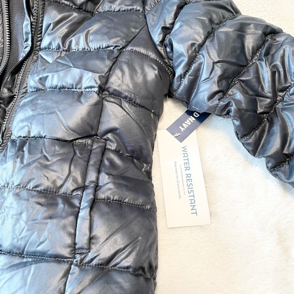 New Girl’s Old Navy Hooded Frost Free Puffer Jacket Size M/8 - Picture 7 of 12